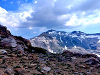 Mt Price As Seen From Little Pyramid Peak