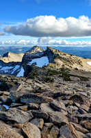 Agassiz Peak as Seen from Mount Price