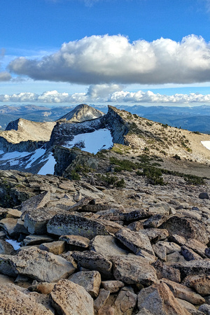 Agassiz Peak as Seen from Mount Price